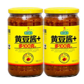 Shinho 欣和 葱伴侣黄豆酱 900g*2瓶 17元包邮（需用券）