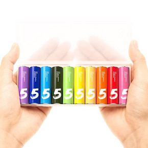 ZMI 彩虹5号/7号 碱性电池 10粒装 9.9元