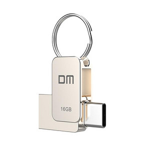 DM手机U盘16g type-c高速3.0手机电脑两用双接口迷你学生电脑U盘 28.9元