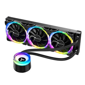 乔思伯天使眼360 PRO一体式CPU水冷散热器风扇套装240水冷ARGB 227.05元