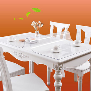 无味软玻璃PVC桌布防水防烫