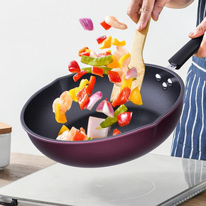 【德国2.0工艺】全屏蜂窝不粘炒锅
