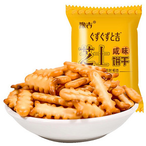 【拍6件】豫吉网红零食芝士饼干600g