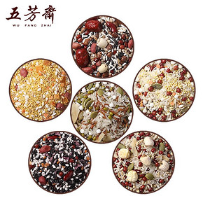【五芳斋旗舰店】五谷杂粮粥6袋6口味