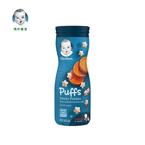 【海外嘉宝】原装进口星星泡芙42g/罐
