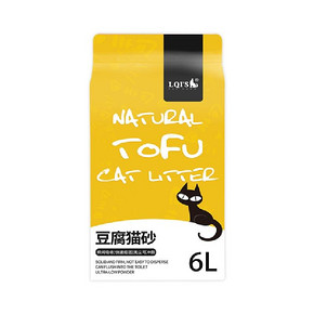 狼骑士无尘除臭豆腐猫砂6L*3袋