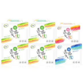 【6包50片】舒莱纯棉日夜组合卫生巾