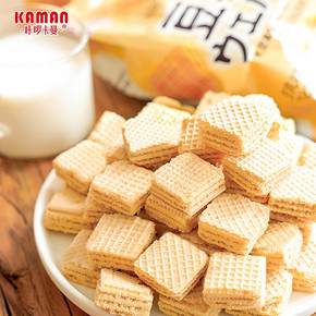 咔啰卡曼豆乳威化饼干5包