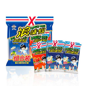6袋！旺旺浪味仙薯片组合装