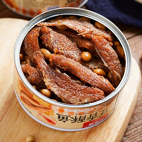 乐隆隆豆香酥鱼140g*3罐