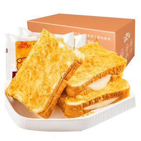 【逗泥】岩烧肉松乳酪吐司520g