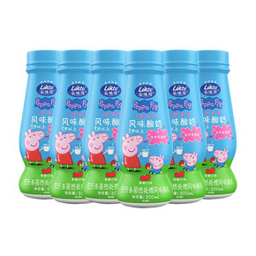 小猪佩奇儿童发酵酸奶200ml*1*12
