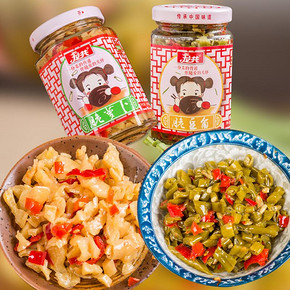 【龙共】萝卜干下饭菜酸豆角2瓶
