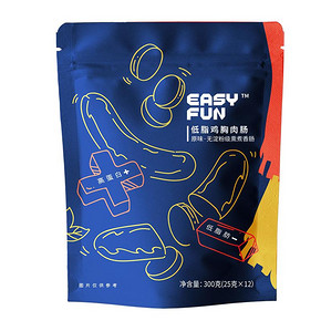 薄荷健康高蛋白原味鸡胸肉肠300g