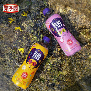 栗子园汽约苏打汽泡水500ml*12瓶
