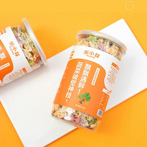 【米小芽】多彩蔬菜营养蝴蝶面2罐