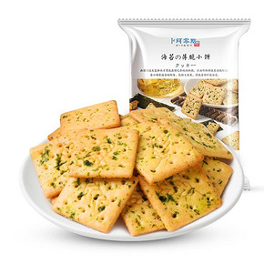 【拍5件】卜珂海苔薄脆小饼干500g