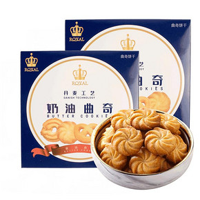 皇冠~丹麦曲奇饼干整箱（10盒）