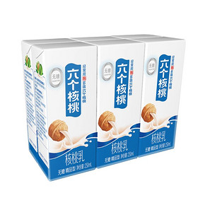 【六个核桃】无糖精品型250mL*6