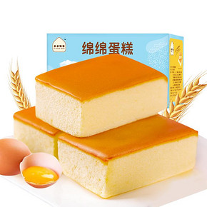第二件6.9！亲亲纯蛋糕520g