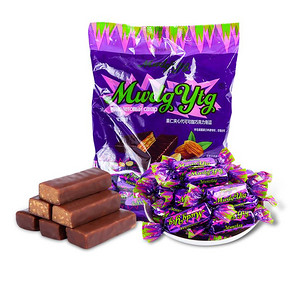 【紫皮糖】俄罗斯风味夹心巧克力