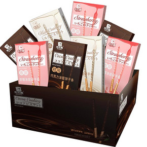 【拍八盒】百奇巧克力饼干