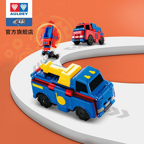 【薇娅推荐】奥迪双钻变形玩具车3只装