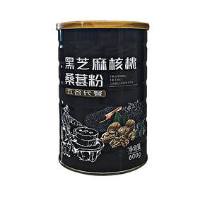 恋上谷-黑芝麻核桃桑葚粉600g