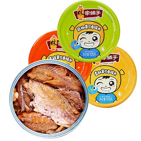 【林家铺子】鲜美黄花鱼罐头105g*4罐