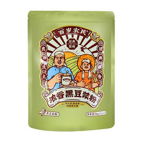 【360g*12袋】纯豆浆粉无蔗糖黑豆粉