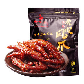 3袋360g（约18只）六味斋香辣凤爪