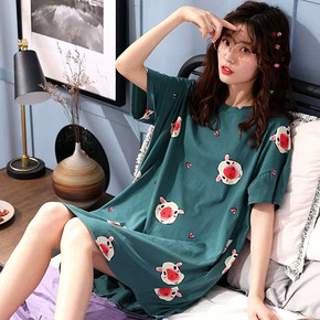 全部一个价~新款牛奶丝睡裙家居服