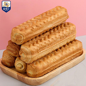 第二件1元！麦纯士手撕粗粮面包棒800g
