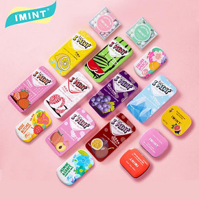 【IMINT旗舰店】网红无糖薄荷糖6盒