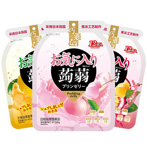 【36小袋】巧遇心网红0脂蒟蒻果冻
