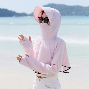 夏天必备！冰丝透气长袖防晒服