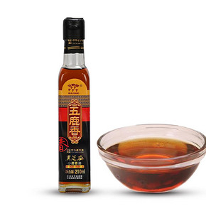 小磨香油黑芝麻纯正石磨0添加210ml