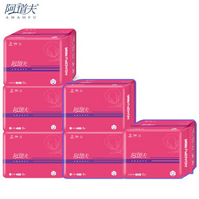 【第2件0元】阿道夫卫生巾62片组合