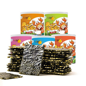 【藤壶岛】芝麻夹心海苔脆5罐