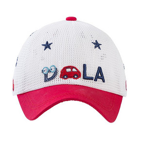 【2021新款】透气婴儿帽星星小汽车网帽