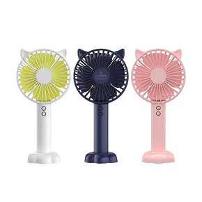 【内置柔光灯】可充电随身静音小风扇