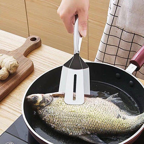 不锈钢煎铲厨具煎饼煎鱼翻鱼铲