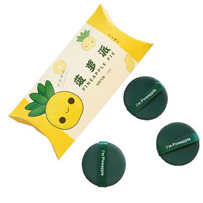妖制菠萝派蛋黄派气垫粉扑3枚
