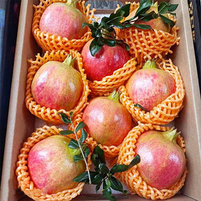 现货！5斤突尼斯软籽大石榴礼盒装