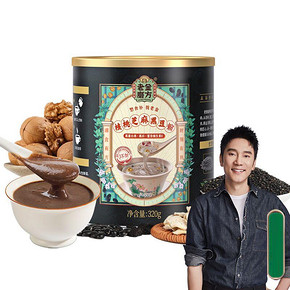 【老金磨方】黑芝麻核桃黑豆粉320g