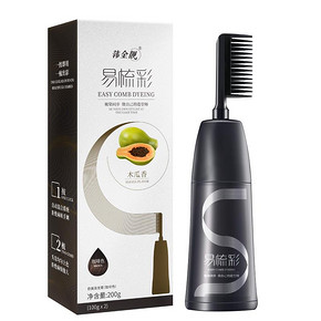 【韩金靓】梳彩染发剂植物染发膏200ml
