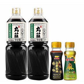 金龙鱼特级酱油1L*2+金龙鱼油2瓶