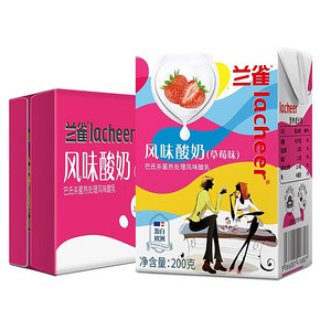 第2件0元兰雀常温风味酸奶欧洲原装进口牛奶