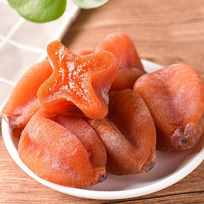 广西特级降霜流心吊柿饼子1斤