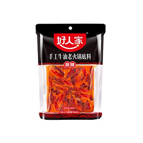 【好人家】麻辣牛油老火锅底料400g